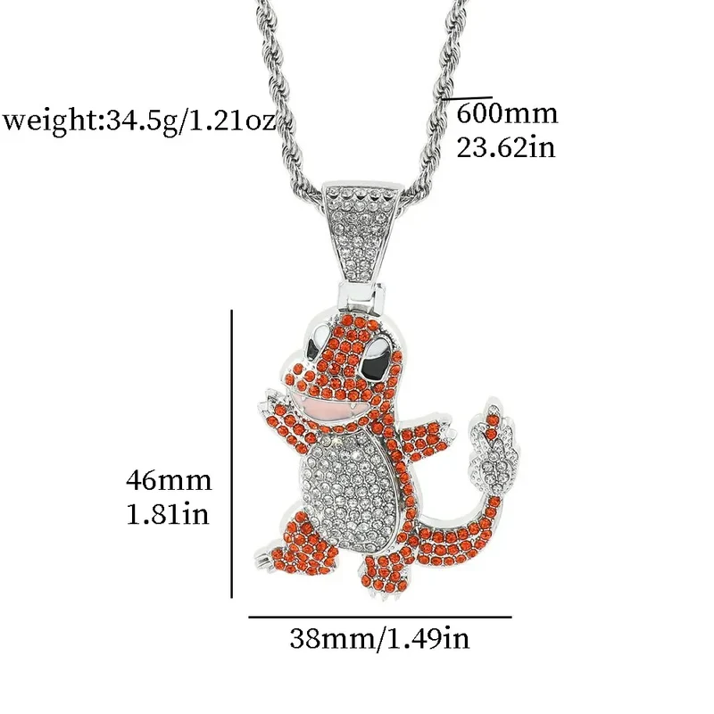 Colliers Pokemon Bling bling élégants - de nombreux motifs