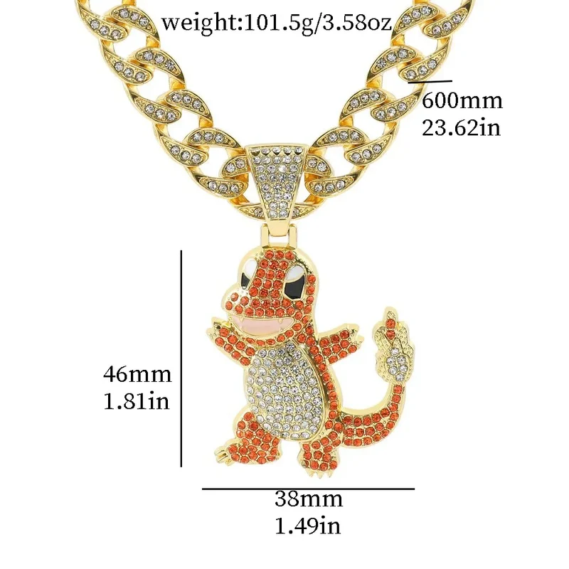 Colliers Pokemon Bling bling élégants - de nombreux motifs