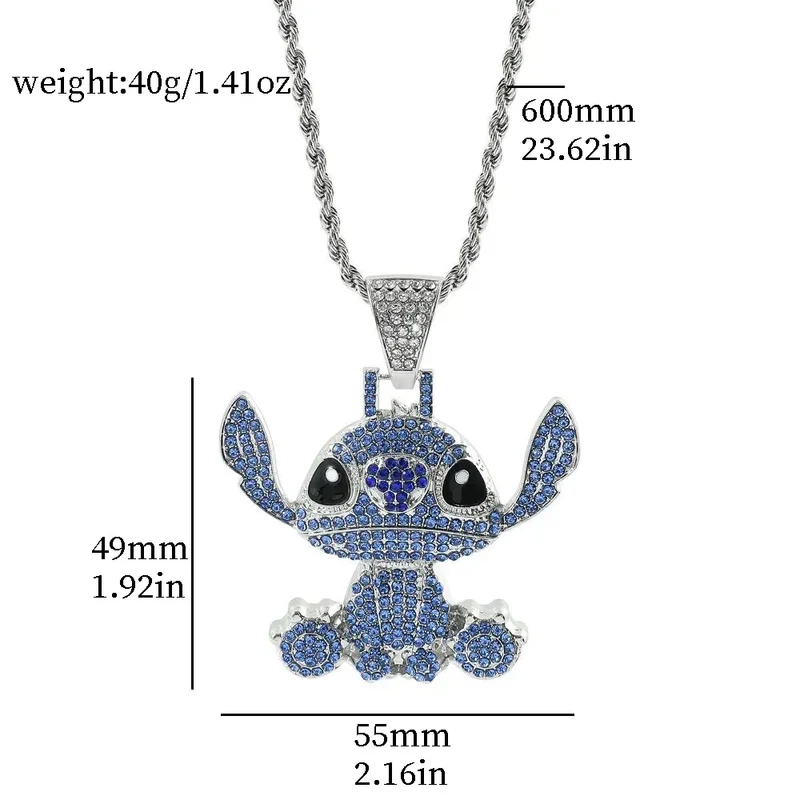 Colliers Pokemon Bling bling élégants - de nombreux motifs