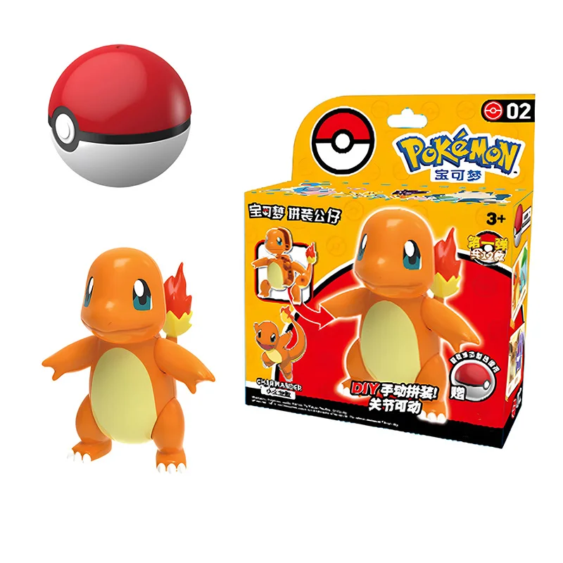 Figurines Pokémon Pokeball avec balle