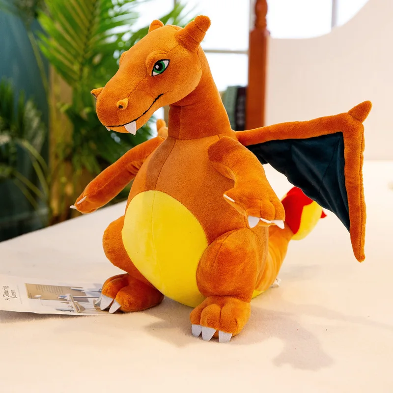 Grandes peluches Pokémon Charizard Charizard (20, 30, 45 ou 60cm)