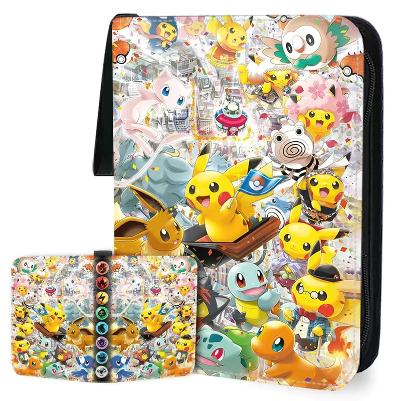 Dossier de collection pouvant contenir jusqu'à 400 cartes Pokémon