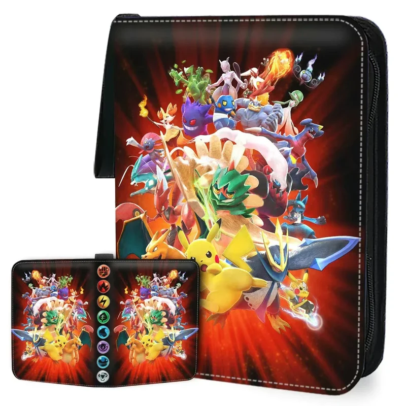 Dossier de collection pouvant contenir jusqu'à 400 cartes Pokémon