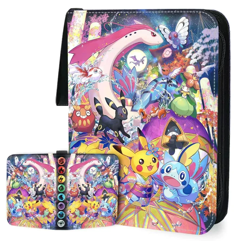 Dossier de collection pouvant contenir jusqu'à 400 cartes Pokémon