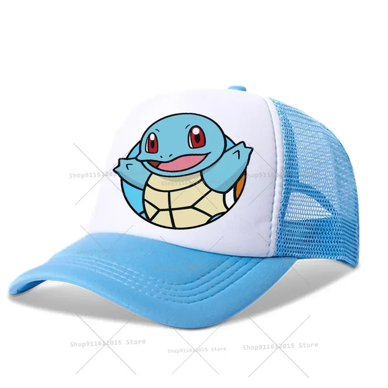 Casquettes de baseball pour enfants Pokemon, chapeaux Pikachu pour l'été