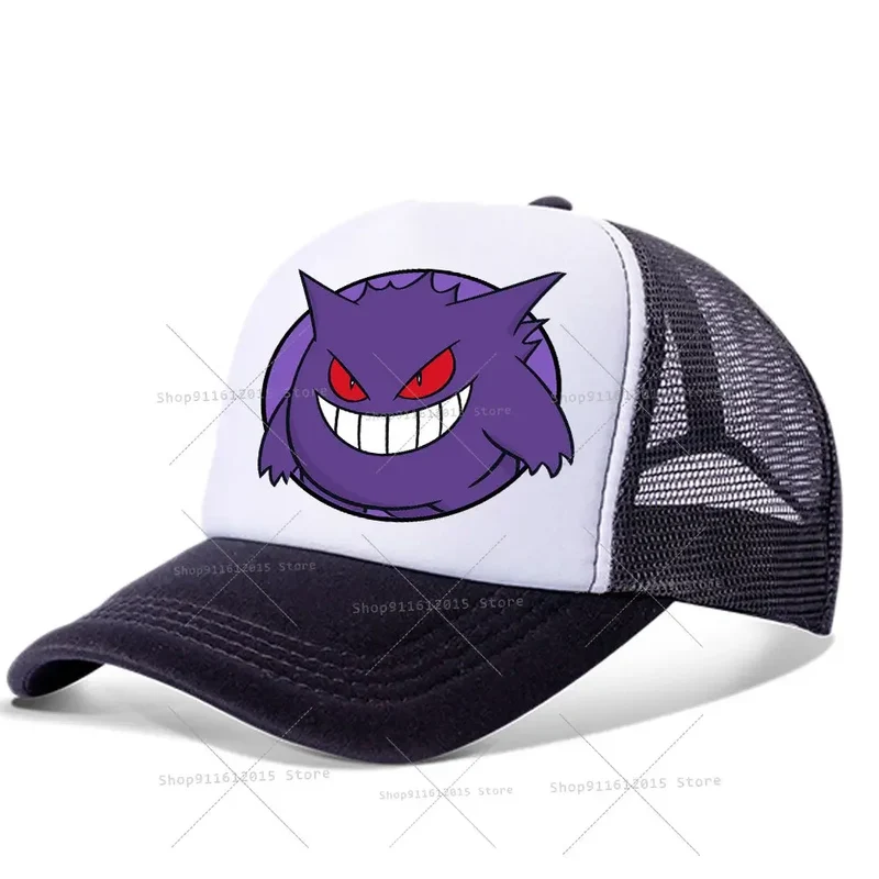 Casquettes de baseball pour enfants Pokemon, chapeaux Pikachu pour l'été