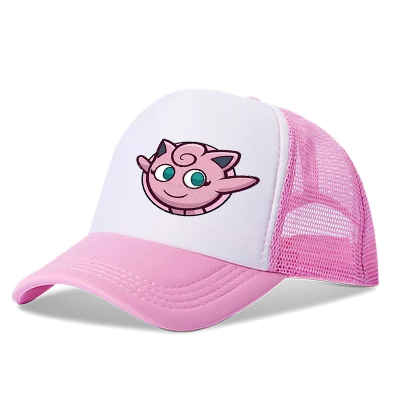 Casquettes de baseball pour enfants Pokemon, chapeaux Pikachu pour l'été