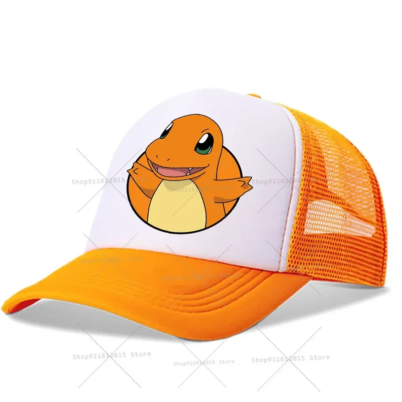 Casquettes de baseball pour enfants Pokemon, chapeaux Pikachu pour l'été
