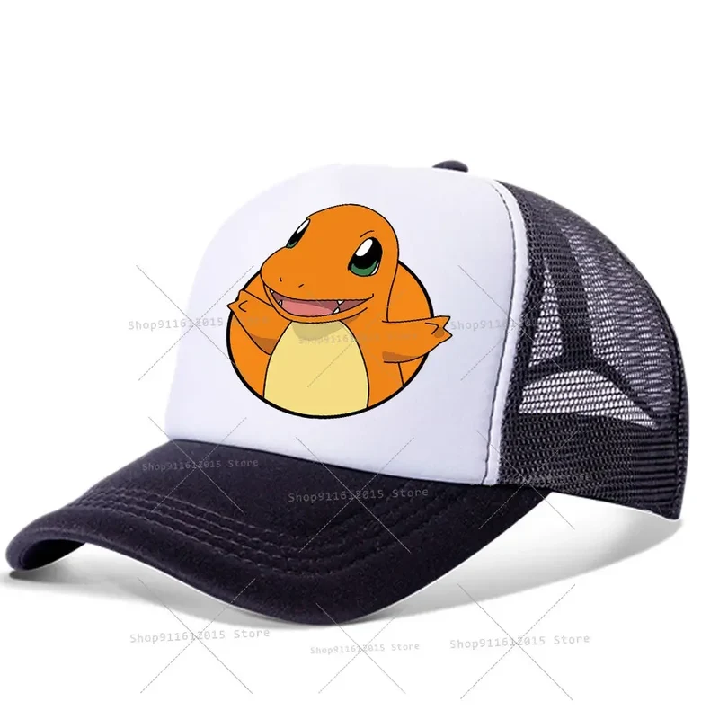 Casquettes de baseball pour enfants Pokemon, chapeaux Pikachu pour l'été