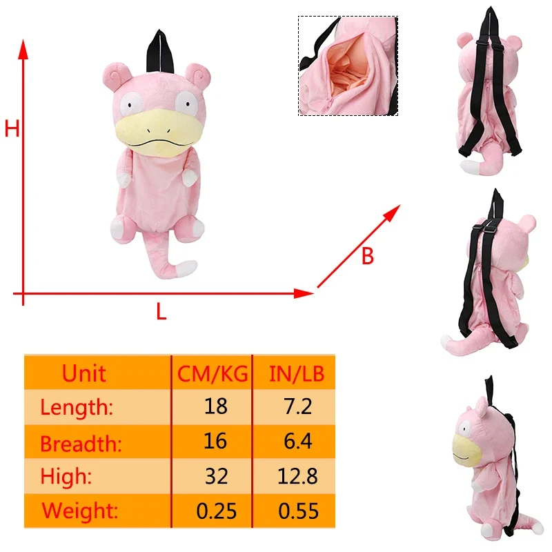 Sacs et sacs à dos en peluche aux motifs Pokémon