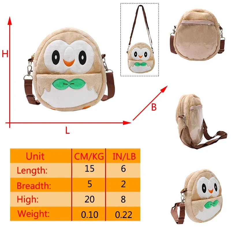 Sacs et sacs à dos en peluche aux motifs Pokémon