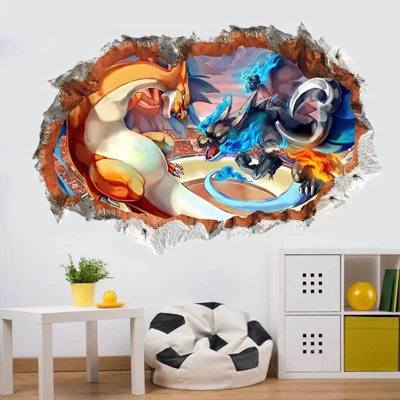 Stickers muraux Pokémon - motifs divers