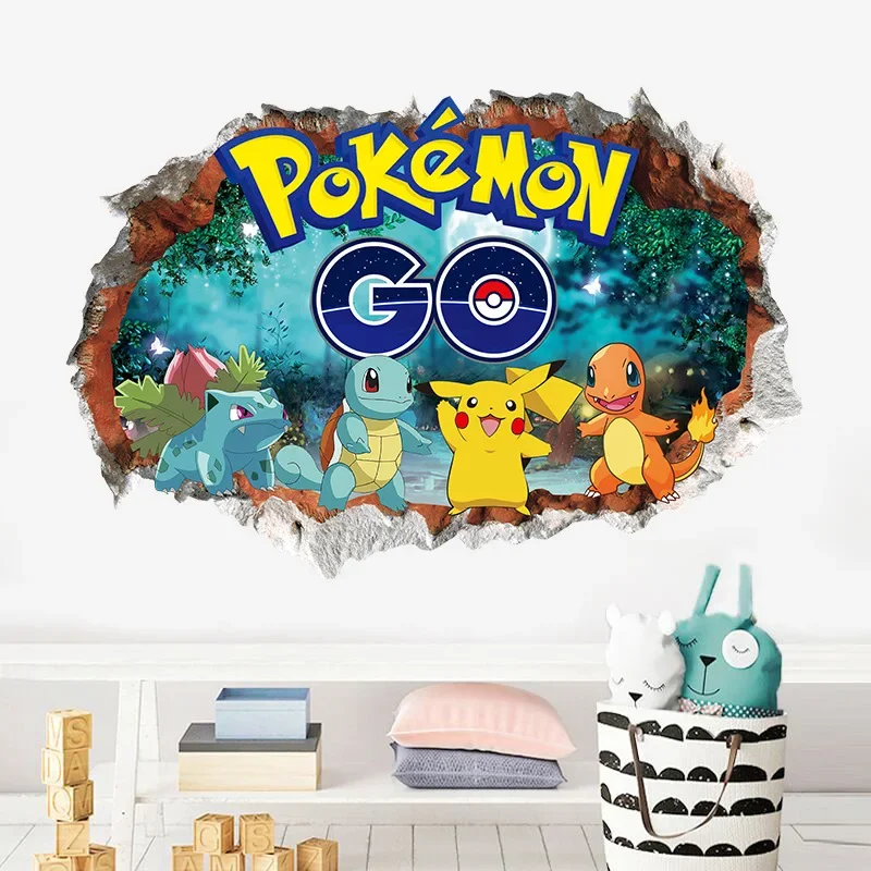 Stickers muraux Pokémon - motifs divers
