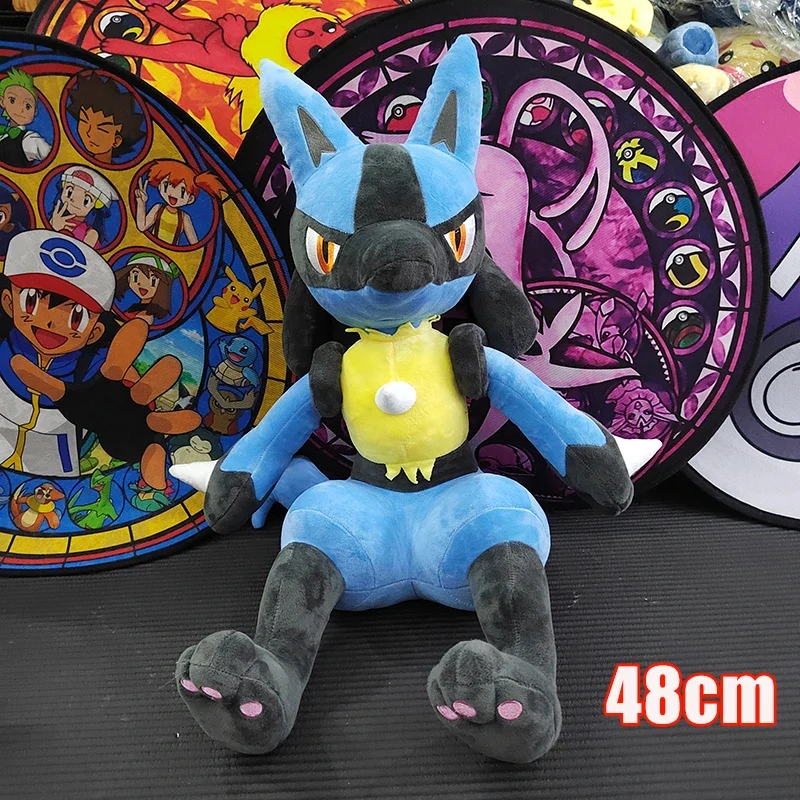 Peluches Pokémon XXL Lucario, Quajutsu, Zeraora Liberlo Glaziola et autres