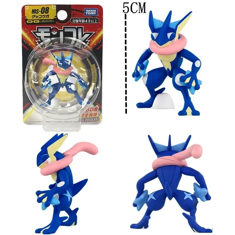 Figurines Pokémon Greninja Bulbasaur Carapuce Zoroark Léviator Gengar Armarouge Ceruledge - nombreux motifs
