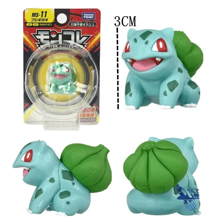 Figurines Pokémon Greninja Bulbasaur Carapuce Zoroark Léviator Gengar Armarouge Ceruledge - nombreux motifs