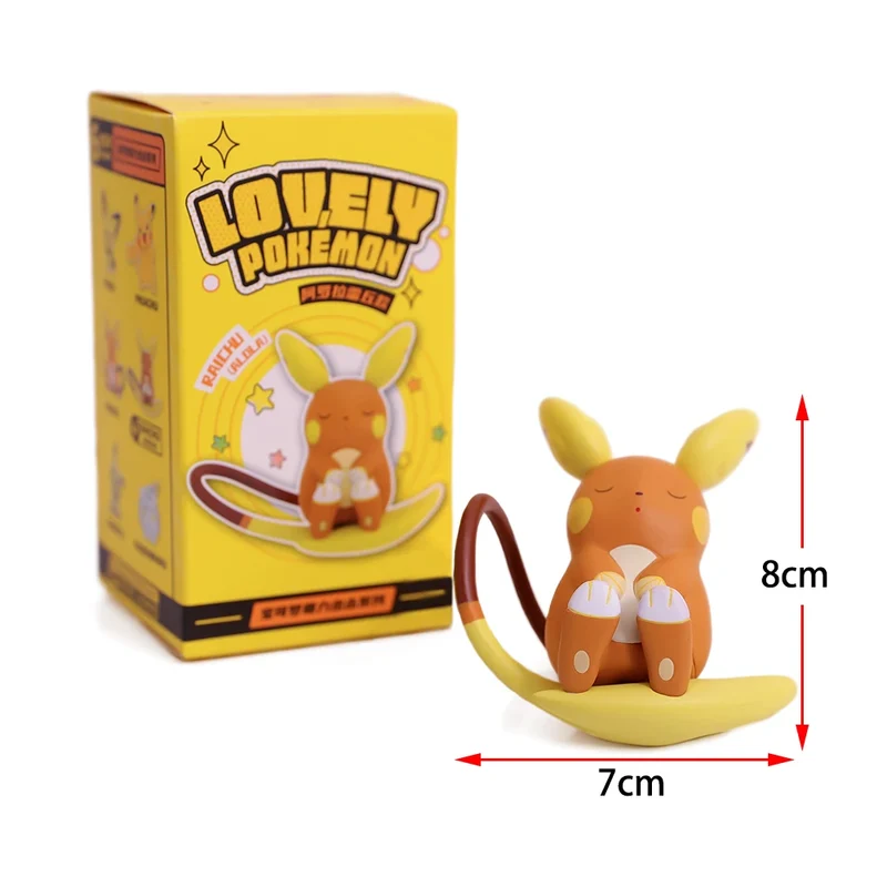 Figurines Pokemon Kawaii Pikachu Raichu Mimigma Togedemaru ou Pichu
