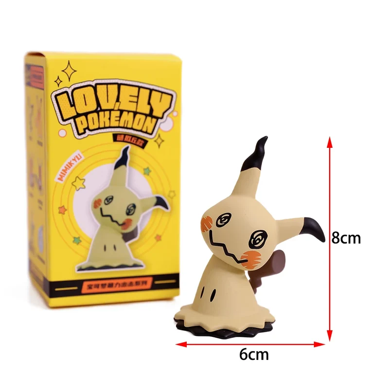 Figurines Pokemon Kawaii Pikachu Raichu Mimigma Togedemaru ou Pichu