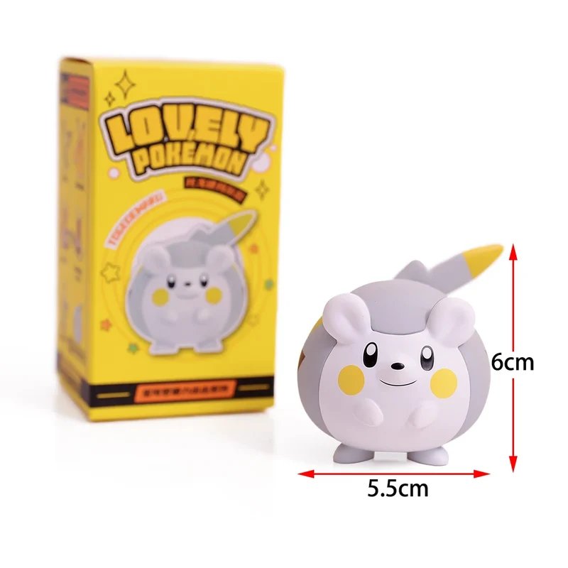 Figurines Pokemon Kawaii Pikachu Raichu Mimigma Togedemaru ou Pichu