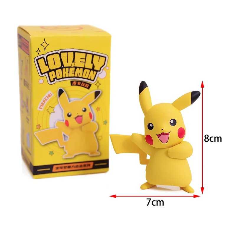 Figurines Pokemon Kawaii Pikachu Raichu Mimigma Togedemaru ou Pichu