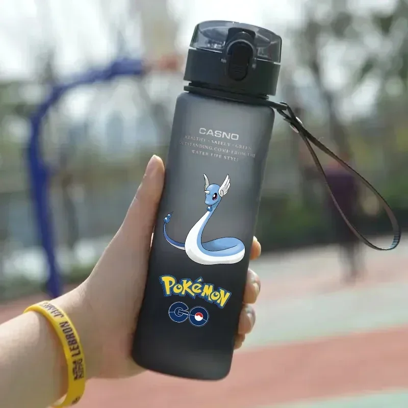 Gourde Pokemon 560ML pour le sport, l'école, l'été