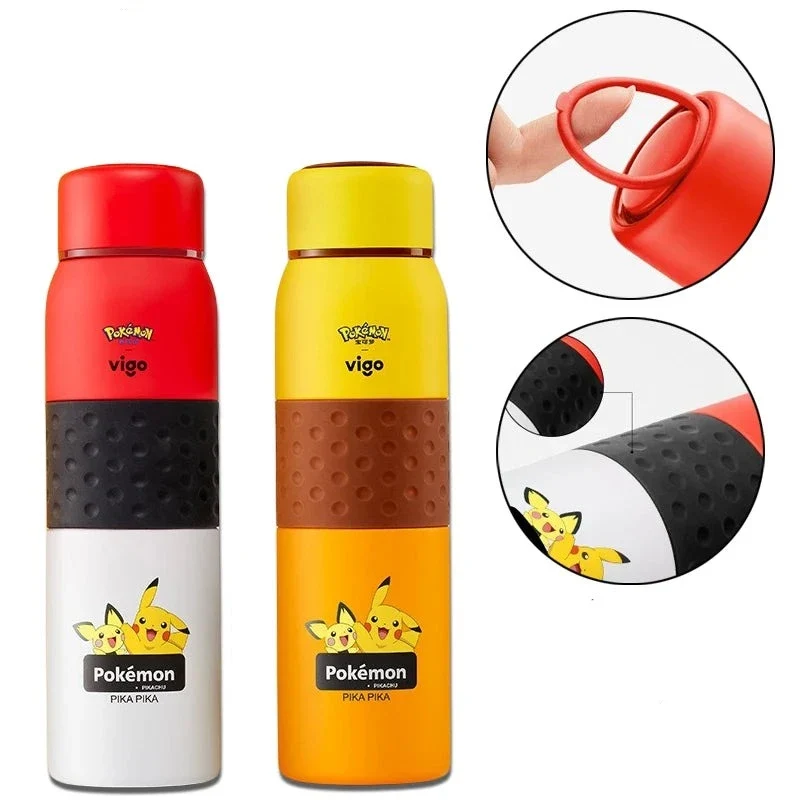 Bouteille d'eau Pokemon Pikachu de 500 ml pour l'école des enfants
