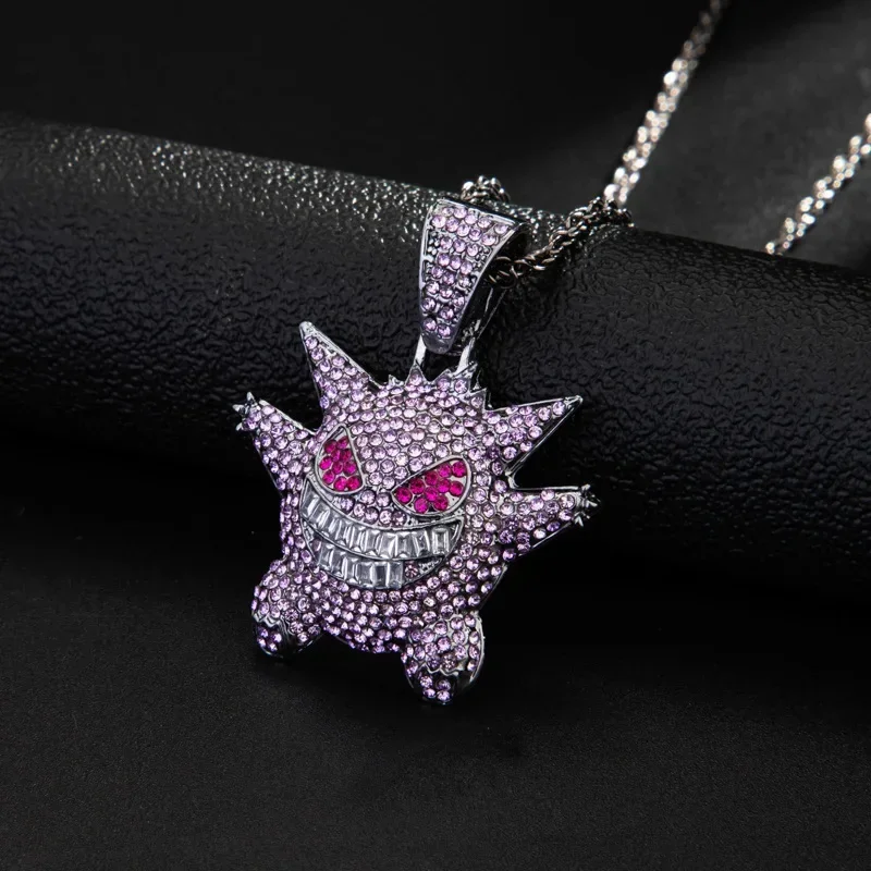 Pendentif Pokemon Gengar en 4 couleurs