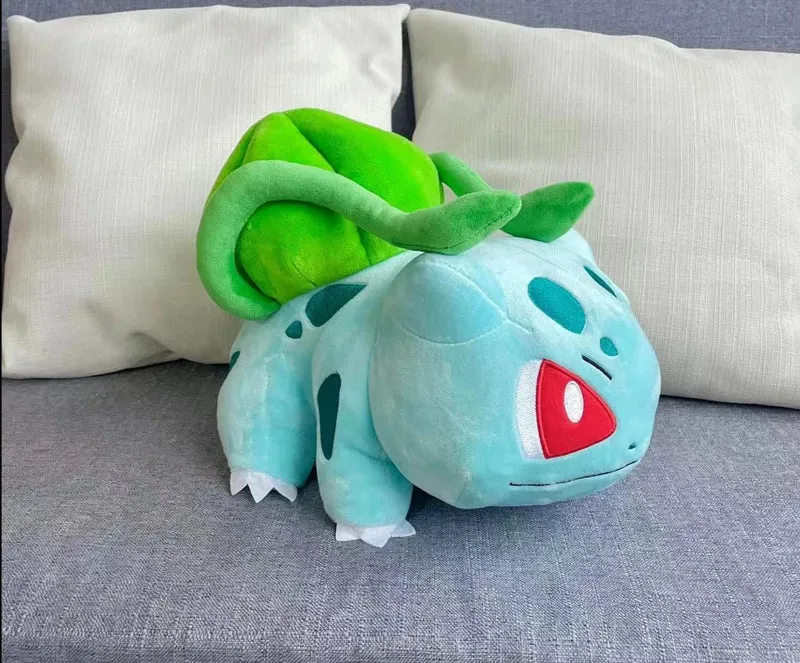 Peluches Pokémon Bulbasaur Bulbasaur, Bisaflor Venusaur ou Bisaknosp Ivysaur (env. 25 cm à 30 cm)