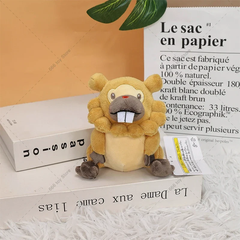 Bidiza Bidoof peluche Pokémon (env. 13cm)
