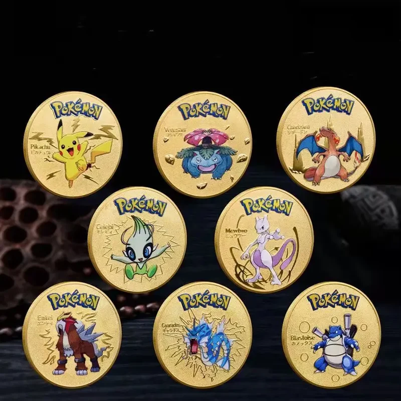 Pièces Pokémon dans un ensemble (8 pièces)