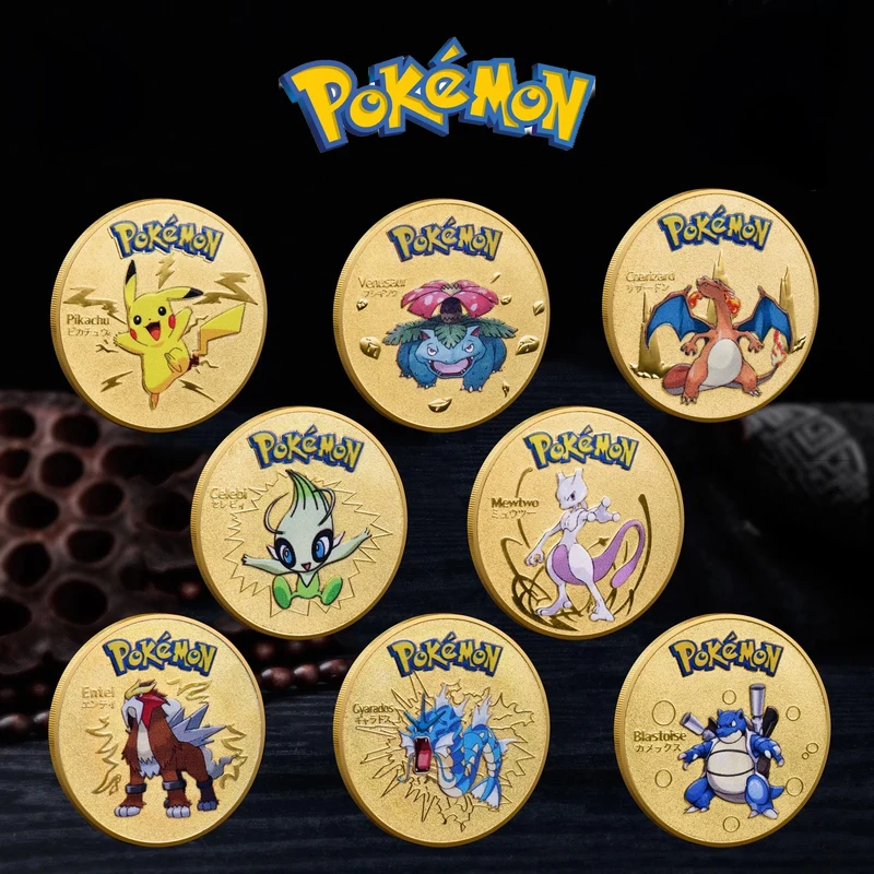 Pièces Pokémon dans un ensemble (8 pièces)