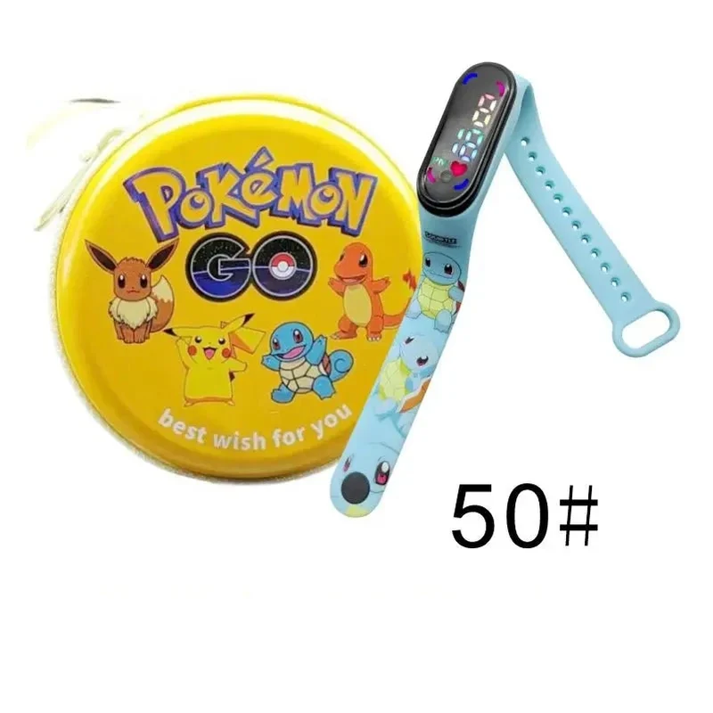 Montre numérique Pokémon Pikachu avec coffret cadeau pour enfants