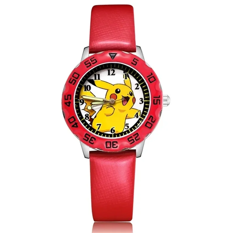 Montre enfant aux motifs Pikachu ou Poke Ball