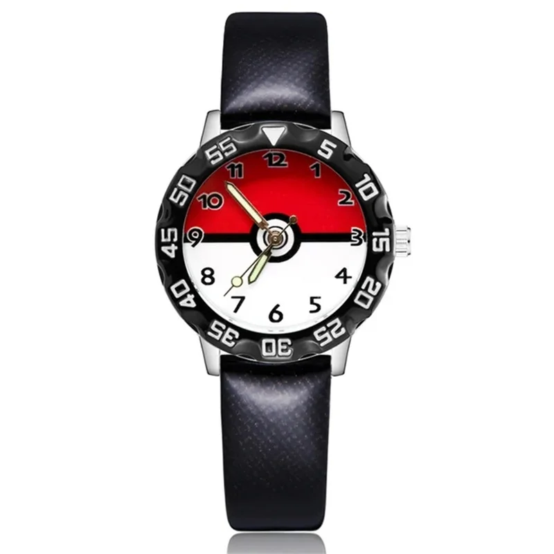 Montre enfant aux motifs Pikachu ou Poke Ball