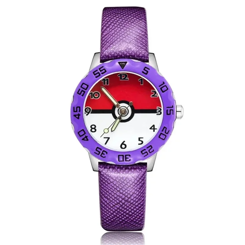 Montre enfant aux motifs Pikachu ou Poke Ball