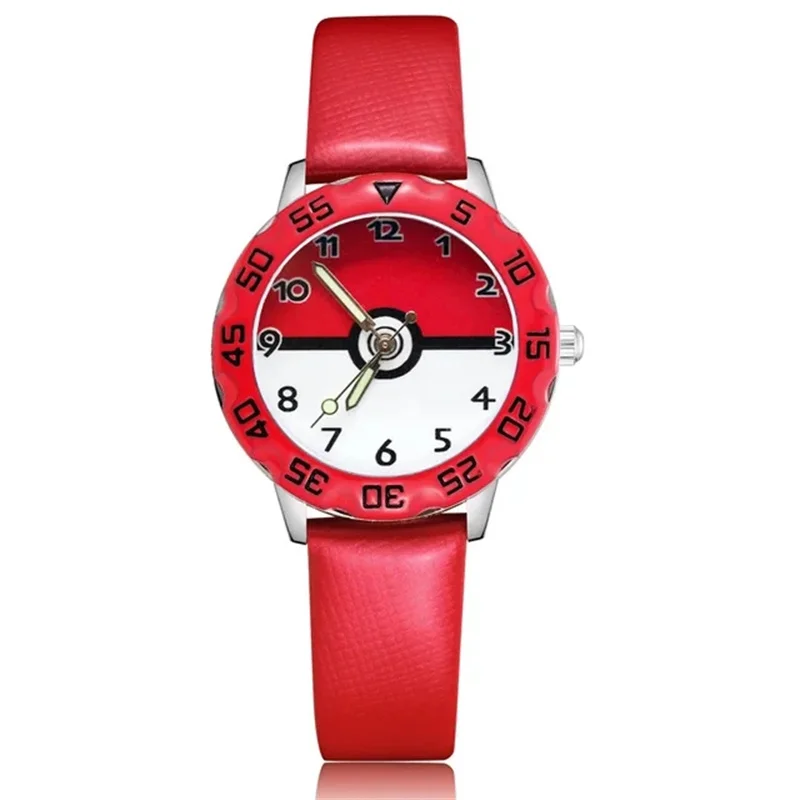 Montre enfant aux motifs Pikachu ou Poke Ball
