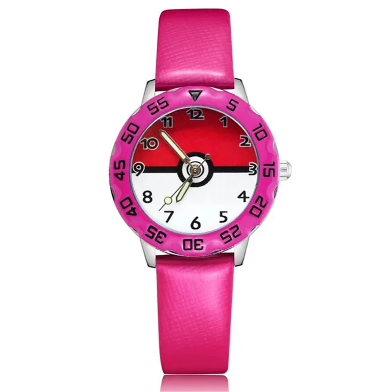 Montre enfant aux motifs Pikachu ou Poke Ball