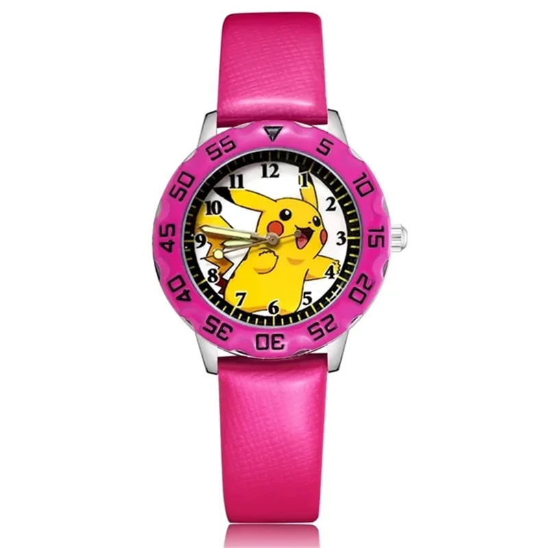 Montre enfant aux motifs Pikachu ou Poke Ball