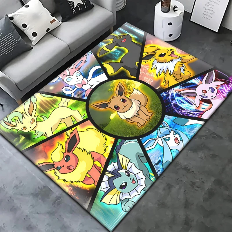 Tapis Pokémon (rectangle) en différentes tailles et motifs