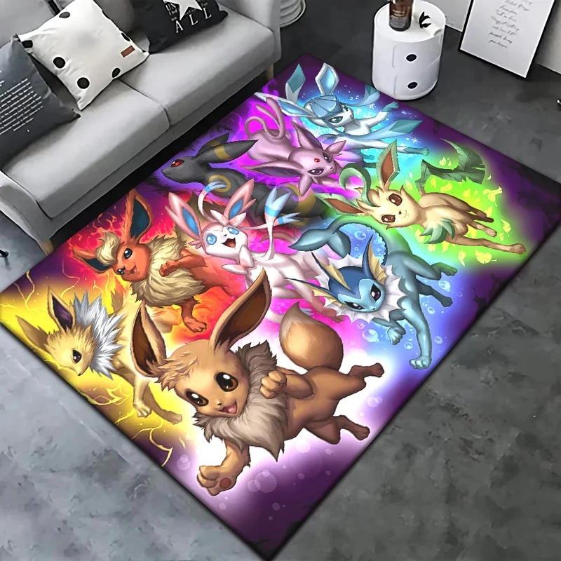 Tapis Pokémon (rectangle) en différentes tailles et motifs