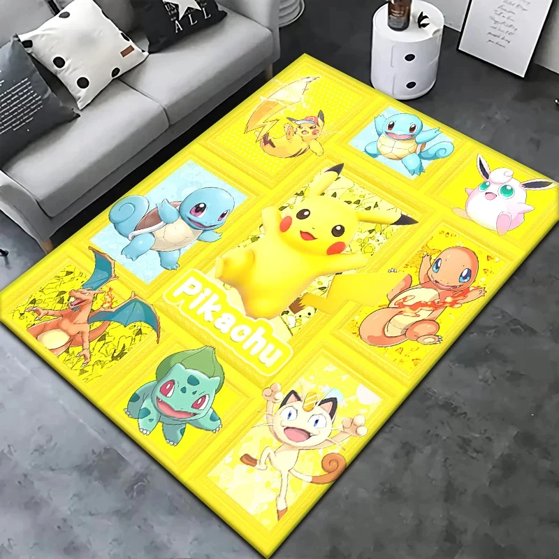 Tapis Pokémon (rectangle) en différentes tailles et motifs