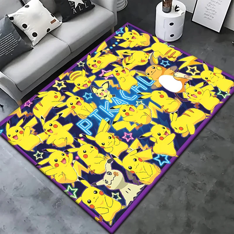 Tapis Pokémon (rectangle) en différentes tailles et motifs