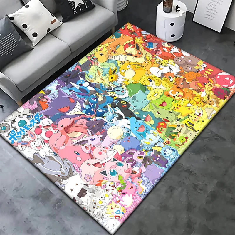 Tapis Pokémon (rectangle) en différentes tailles et motifs