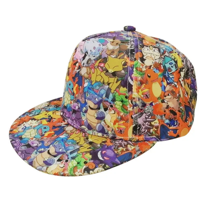 Casquettes de baseball Pokémon dans de nombreux motifs Pikachu
