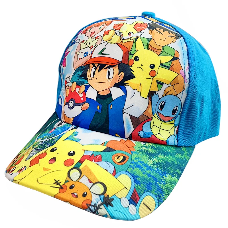 Casquettes de baseball Pokémon dans de nombreux motifs Pikachu