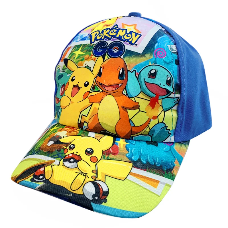 Casquettes de baseball Pokémon dans de nombreux motifs Pikachu
