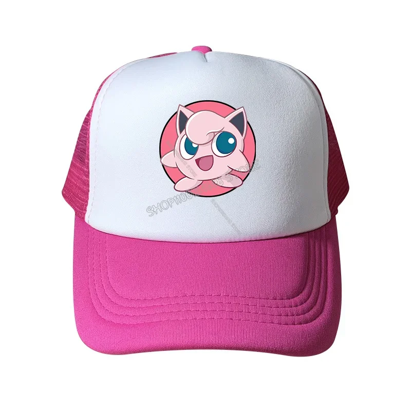 Casquettes de baseball d'été cool avec motifs Pikachu et Pokémon