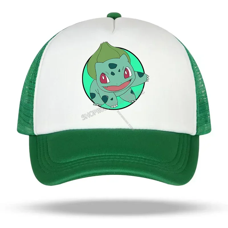 Casquettes de baseball d'été cool avec motifs Pikachu et Pokémon