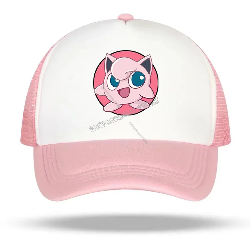 Casquettes de baseball d'été cool avec motifs Pikachu et Pokémon