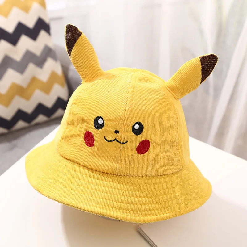Chapeaux et casquettes d'été Pikachu pour enfants ou adultes